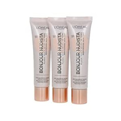 L'oréal Paris 3x Loreal Bonjour Nudista BB krēms (viegls)