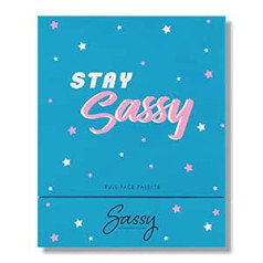 Sassy By Savannah Chrisley Sassy autors Savannah Chrisley Stay Sassy Full Face Palette — Acu ēnas un tēlniecības, izcelšanas un vaigu pūderi — būtiski kosmētikas produkti — rada profesionālu kosmētikas izskatu — 1 iepakojums