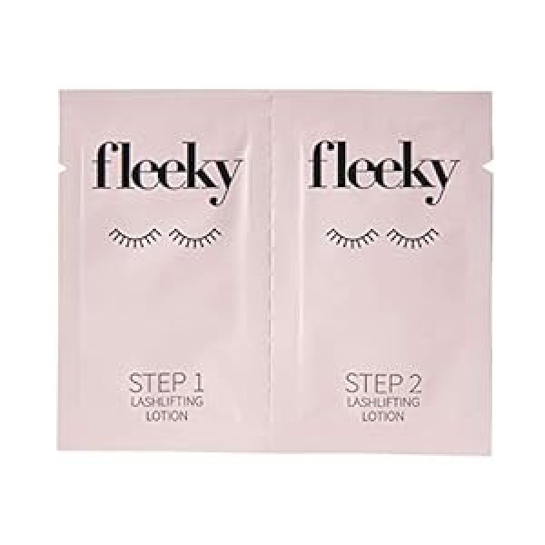 Fleeky Brow Fleeky Lashlift Sachets 1 мл — двухкамерный пакетик One Shot с 2-фазным лосьоном-лифтинг-гелем для подъема и фиксации ресниц