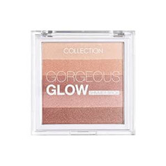 Collection Cosmetics Gorgeous Glow Bronzing Block, Bronzējošais pulveris, 10 g