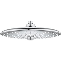 GROHE Vitalio Joy 260 26462000 Shower Head Water Saving 3 Jet Types Anti-Limescale System Chrome