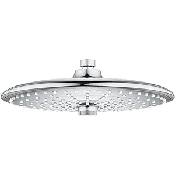 GROHE Vitalio Joy 260 26462000 Shower Head Water Saving 3 Jet Types Anti-Limescale System Chrome