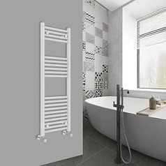 WarmeHaus Modern vannas istabas dvieļu žāvētājs 1200x400mm taisna vannas istabas virtuve balta