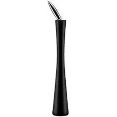 Alessi, MP1562, Pfeffermühle AA8aus Buchenholz, Schwarz, 4 x 51 x 4,7 cm