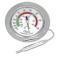 Cooper -Atkins 7112-01-3 Vapor Tension Panel Thermometer with Front Flange, NSF Certified, -40/60°F Temperature Range