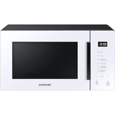 Samsung MG23T5018AW/ET, kraukšķīga cepšana, mājas deserts, mikroviļņu krāsns + grils 800 W + 1100 W, 23 l, 49 x 27,5 x 38 pl., sniegs