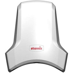 Starmix Airstar T-C1 roku žāvētājs bezkontakta roku žāvētājs ātrai roku žāvēšanai (1000 W, balts)