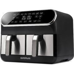 G3 Ferrari G10150 Double Air Fryer Duo 8 Litre 1700W