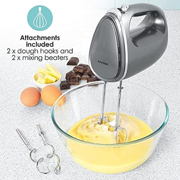 2x Hand Mixer Beater Replacement Kitchen Cookware Milk Frother Stirrer Hand Mixer Attachments for Stirring Cooking Blending Food Butter, Size: 18 cm