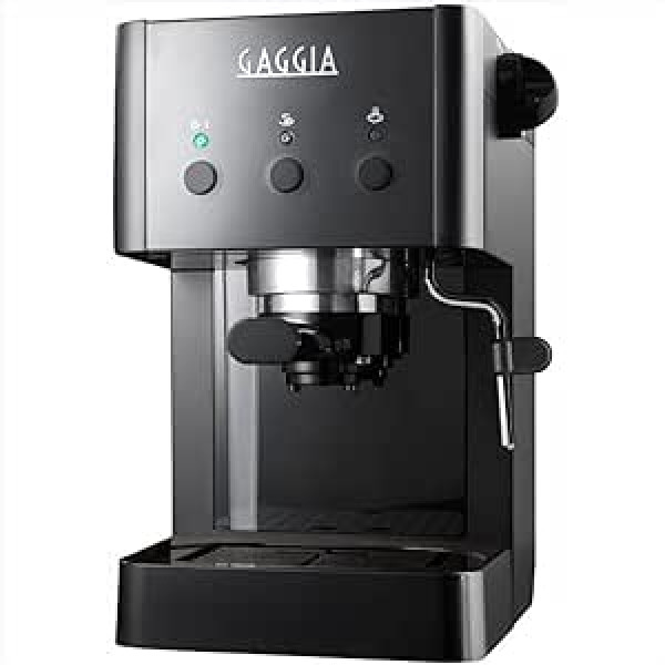 Gaggia GG2016 Manuelle Espressomaschine, 1025 W, 1 l, Schwarz