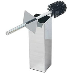 BGL Stainless Steel Material Stand Toilet Brush Holder for Bathroom and Hotel (Chrome)