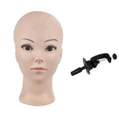 Miaomanzi Cometology Head for Female Practice Head Doll Head for Wig Making and Display