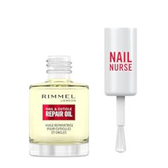 Rimmel London Nail Care Cuticle Repair Oil, увлажняющее масло для ногтей и кутикулы, веганская формула с витамином Е, 8 мл