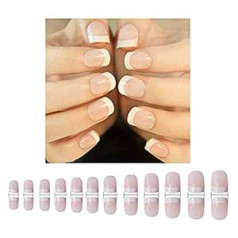 Omenluck 240 x 12 Sizes Natural Oval False Nails