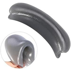 Tmishion Salon Neck Pillow, Neck Protection for Reverse Wash Basin, Salon Neck Cushion, Robust Soft Vertical Silicone Shampoo with Neck Support Neck Rest Cushion for Salon Hair Wash Basin