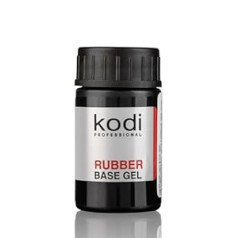 K odi Professional Rubber Base Gel - Base Coat Gel Polish UV LED Soak Off - Base Coat nagu laka ir ļoti izturīga, vienmērīga pārklājuma, viegli uzklājama un noņemama 14 ml