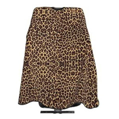 ‎Yetta Yang Cool Leopard Print Frizieris Frizieris Matu griešanas vāks Salons Barbering Cape Shop Aksesuāri Veidošana Profesionāls audums Sievietēm Vīriešiem Pieaugušajiem Griešanas komplekts