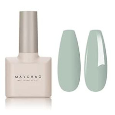 Maychao Гель-лак для ногтей 15 мл Spume Blue Гель-лак Soak Off УФ-светодиодный лак для ногтей Nail Art Новичок Маникюрный салон DIY дома 14 мл