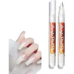 Generic Nail Art Graffiti pildspalva Zīmējums Glezniecība Abstraktas Līnijas Sīkāka informācija Glezniecības pildspalva DIY rīks akrila dabas gēla nagiem manikīra skaistumkopšanas piederumi 2 gab.