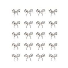 ‎Lamphle Nagu juvelierizstrādājumu plaša pielietošana Rostfreie Legierung Shining Butterfly Nail Art Decorations Aksesuāri sievietēm 12 5 gab.