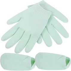 Beaupretty Pack of 12 Gel Gloves Zeķes Sausas rokas Mitrinoši Cimdi Sieviešu Cimdi Mitrinoši Spa cimdi Mitrinoši Cimdi sievietēm