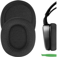 Geekria QuickFit Mesh Fabric Ersatz-Ohrpolster für Kopfhörer for SteelSeries Arctis 3 Arctis 5 Arctis 7 Arctis 9X Arctis PRO austiņas, Ohrpolster, ausu polsteru pārmaiņa