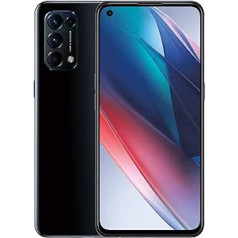 OPPO Find X3 Lite 5G viedtālrunis, 8 GB RAM un 128 GB atmiņa, viedtālrunis bez SIM (6,4 collas, 64 MP četru kameru kamera, divas SIM kartes) (melns)