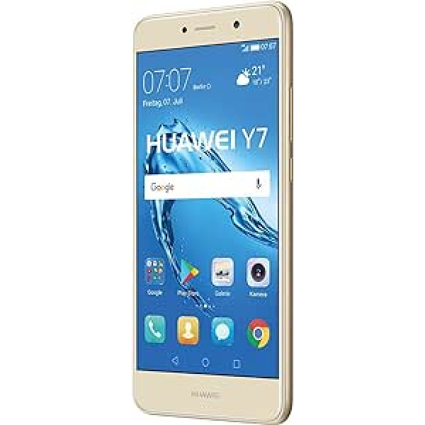 Huawei 51091RMB Y7 viedtālrunis (14 cm, 5,5 collu ekrāns, 16 GB krātuve, Android 7.0), 16 gb