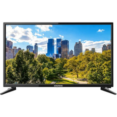 GRUNDIG 24 GHB 5340 televizors 24 collu (59 cm) LED televizors, HD Ready, 400 Hz, Dolby Digital, HD trīskāršais uztvērējs, HDMI, USB, CI+, melns