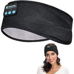 Voerou Sleep Headphones Sporta galvas austiņas ar īpaši plāniem HD stereo skaļruņiem gulēšanai, vingrošanai, skriešanai, jogai, bezmiegam, ceļošanai