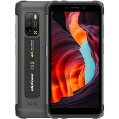 Ulefone Armor X10 PRO āra viedtālrunis bez līguma, 20MP zemūdens kamera, Helio P22 4GB + 64GB, 5,45 collu IP68 ūdensizturīgs mobilais tālrunis Android 11, 5180 mAh akumulators, 3 karšu slots, sejas atbloķēšana