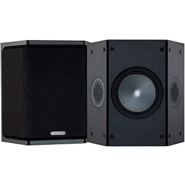 Monitor Audio Bronze FX 6G | Krāsa: melna | Telpiskās skaņas skaļruņi | Pāris | Mājas kino | 2 virzienu | 8 omi | 80 vati | Dipols/Bipols | Slēgts korpuss | Pasīvs