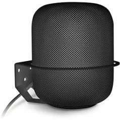 Apple HomePod Allicave sienas stiprinājums priekš Apple HomePod, izturīgs metāls (balts) melns