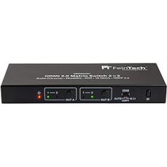 FeinTech VMS02201 HDMI 2.0 matricas slēdzis 2x2 ar audio ekstraktoru 4K HDR SPDIF