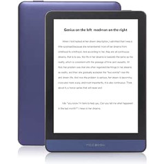 AZMXDVP Meebook E-Reader M6 | 6 Inch Single Carta Screen 300PPI | Smart Light | Android 11 | Ouad Core Processor | Audio Books | Google Play Store | 3GB + 32GB Storage | Micro-SD Slot | Purple