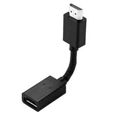 1 PC apzeltīts HDMI vīrišķais–sieviešu grozāmais adapteris, jebkurā leņķī, regulējams rotācijas 360 grādu savienotājs. Atbalsta 3D 1080P HDMI paplašinātāju, kas paredzēts Fire TV Stick, Roku Stick, Google Chromecast, Xbox, PS4, PS3.