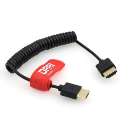 DRRI High Speed HDMI 2.0 Cable for Digital Video Audio 4K HDTV, Nikon Z9, BMPCC Camera to Elvid/Atomos Ninja V Monitor