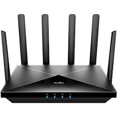 Cudy 4G LTE Cat 12 WLAN maršrutētājs, LTE modema maršrutētājs, Dual SIM 4G Cellular Router, AC1200 Dual Band WLAN, 4 Gigabit Ports, OpenVPN, WireGuard, Band Lock, TTL, pēc komandas