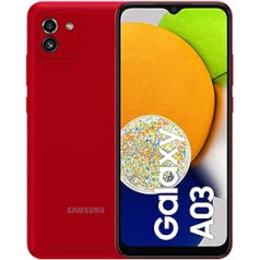 Samsung Galaxy A03 viedtālrunis 64 GB, 4 GB RAM, divas SIM kartes, sarkans