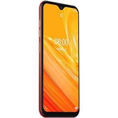 Ulefone Note 8P viedtālrunis Android 10, oranžs