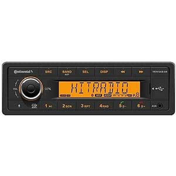 12 voltu/Bluetooth automašīnas radio RDS uztvērējs MP3/WMA/USB/12 V TR7412UB vai