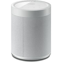 Yamaha MusicCast 20 Soundbox (Wireless 2-Way Network Speaker for Music Streaming Without Limits - Multiroom WLAN Speaker Compatible with Amazon Alexa) White