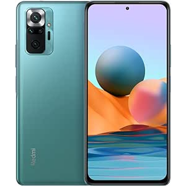 Xiaomi Redmi Note 10 Pro 6,67 collu HDR 128GB 6GB Verde MZB0BU0EU Green