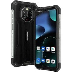 Blackview 5G āra viedtālrunis bez līguma BL8800, 50MP četru kameru, 20MP IR nakts redzamības kamera, izmērs 700 8GB + 128GB, 6,58 collas FHD+, 8380 mAh 33 W ātra uzlāde, IP68 robusts mobilais tālrunis