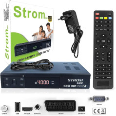 Atemio AM 6000 HD Sat-Receiver ohne Festplatte (E2, TitanNit, USB, DVB-S2) schwarz