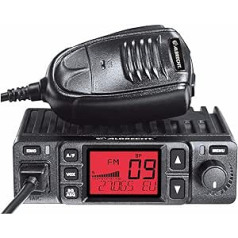 Albrecht AE6290 CB radio, 12629, ar integrētu atkārtotāja/releja funkciju, 12/24V, VOX, RJ-45 rietumu spraudnis