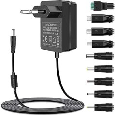 5V Universal Power Supply Charging Cable 15W 240V AC to DC 5V 3A 2.5A 2A 1.5A Converter for USB Hub, TV Box, Baby Monitor, Tablet, LED Strip Lights, CCTV Cameras, TV BoxRaspberry Pi 4 Charger