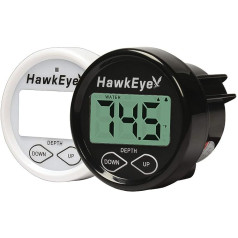 HawkEye DT2BX-TM Air & Water Temperature Depth Speaker (Includes Airmar Transom Mount Converter)