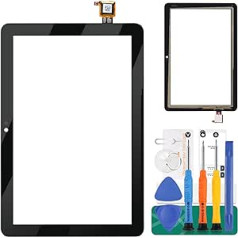 Replacement Glass For Kindle Fire HD 8 10th Gen 2020 K72LL3 K72LL4 Touch Screen Panel Digitizer Glass (LCD Display Not Included)