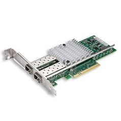 10 GB Network Card PCI-E NIC, Dual SFP+ Port, with Intel 82599EN Controller, PCI Express Ethernet LAN Adapter Support Windows Server/Linux/VMware, Compare to Intel X520-DA2 (Intel E10G42BTDA)